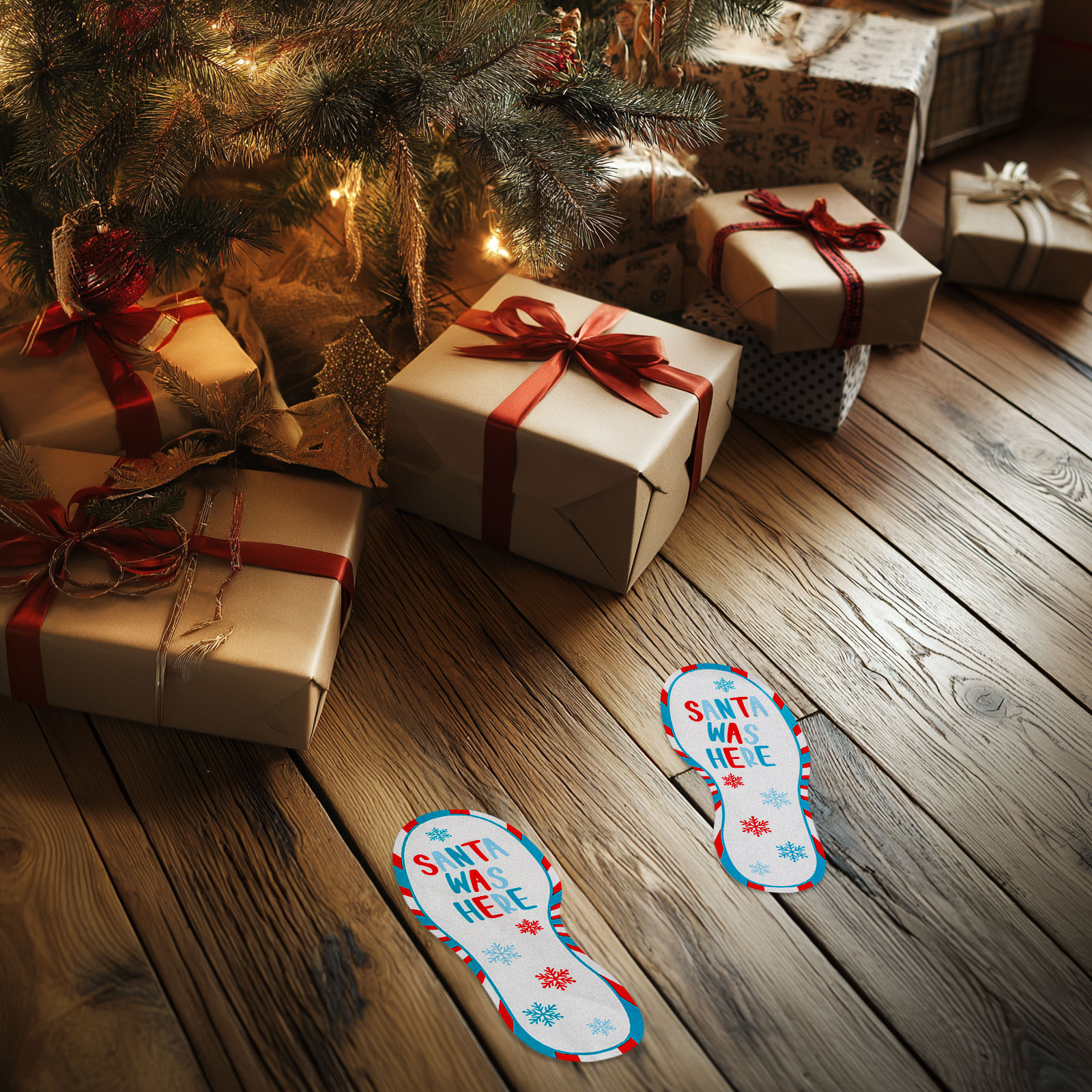 Decoratiune festiva – autocolant „A fost aici Mosul” – 25 x 10 cm – set 2 bucati