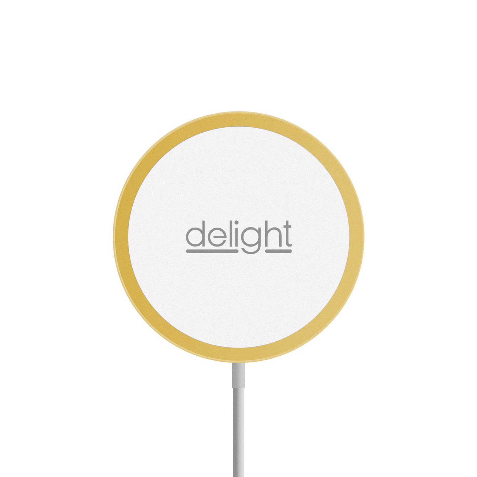 Delight - Platformă magnetică de încărcare fără fir – Type C - auriu